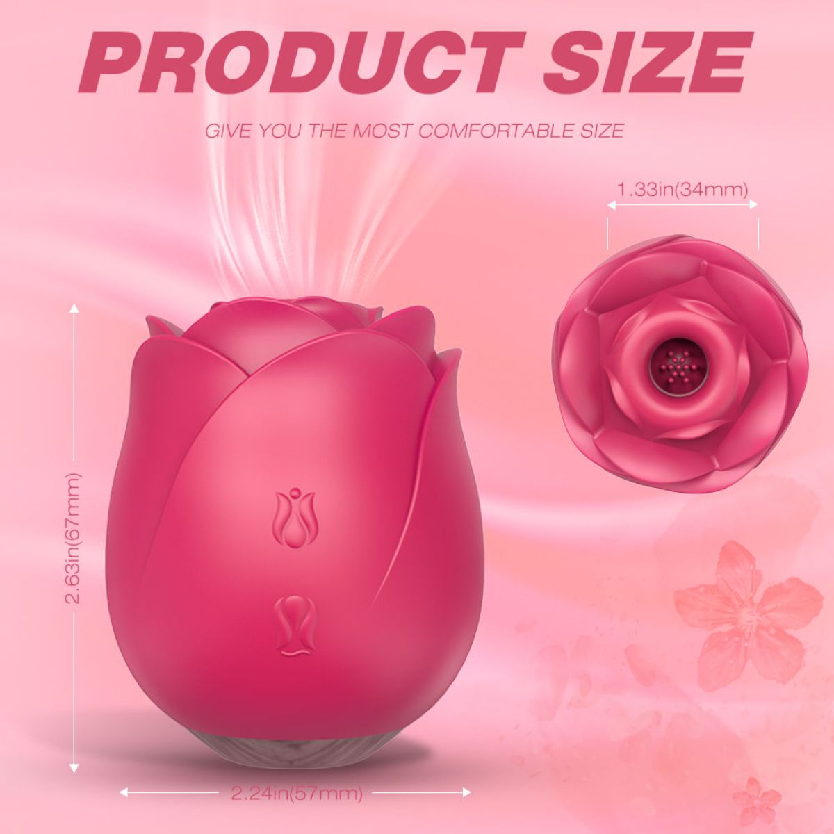 Rose Sex Toy Vibrator - 9 Powerful Modes