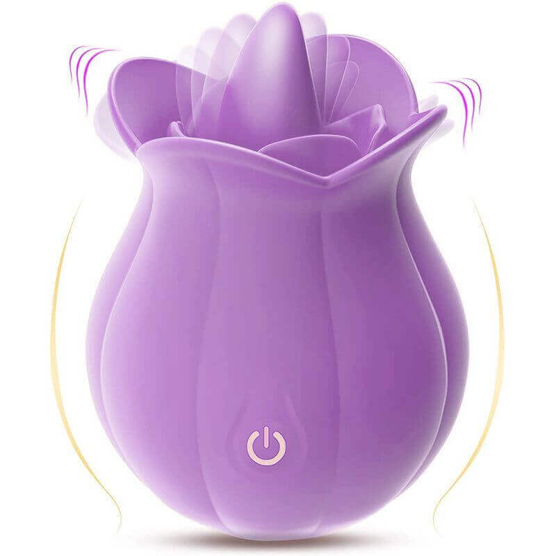 10 Speeds Rose Toy With Tongue