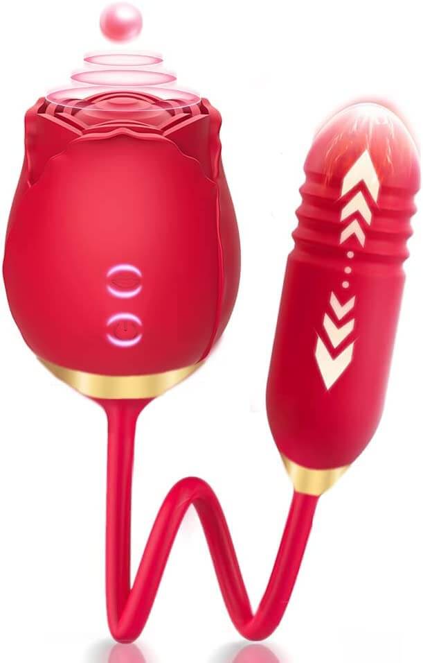 Rose Adult Toy USB Magnetic Charging