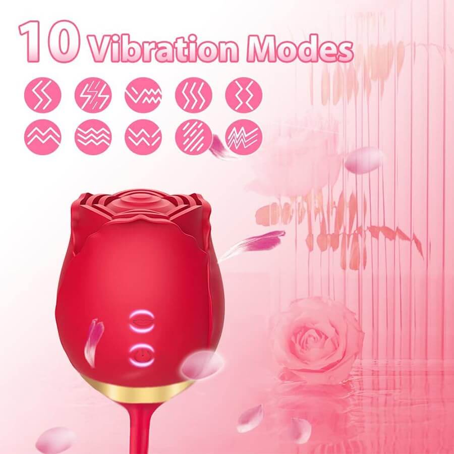 Rose Adult Toy USB Magnetic Charging