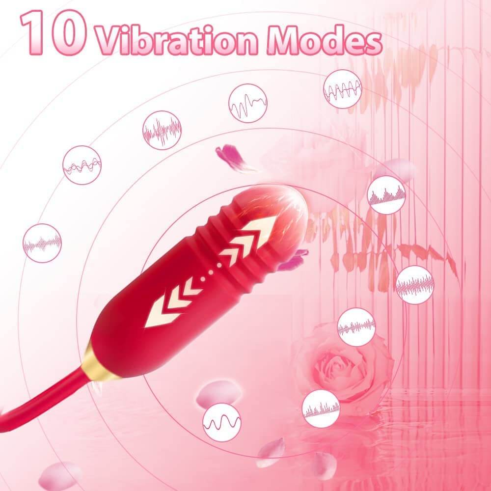Rose Adult Toy USB Magnetic Charging