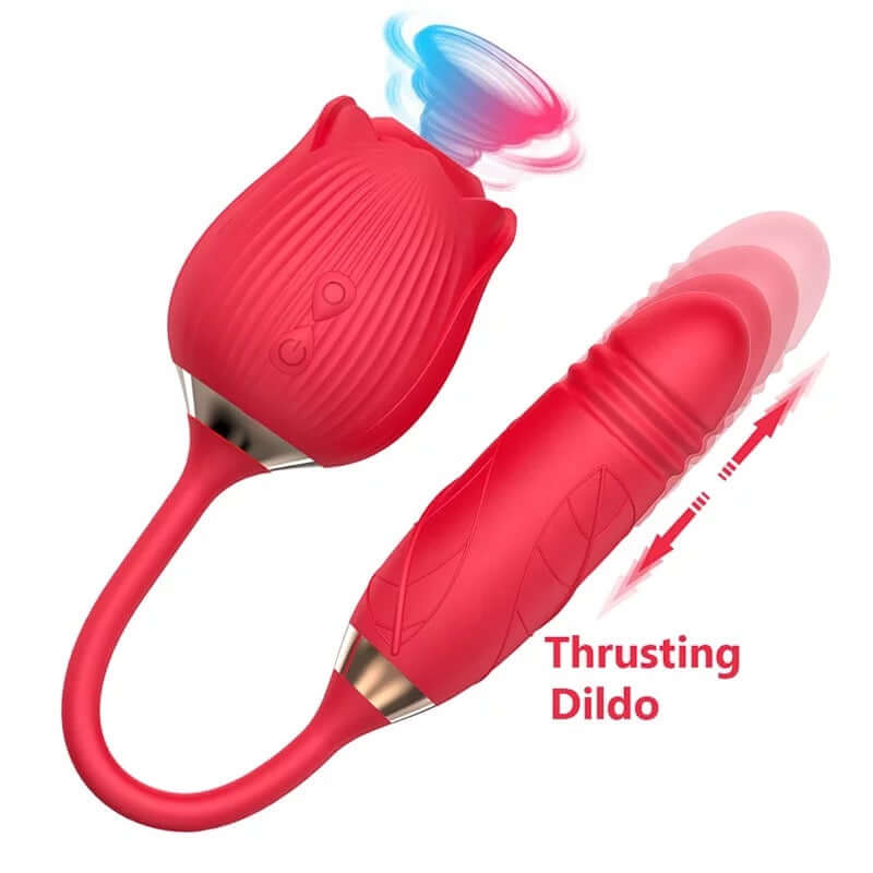 Rose Toy Extendo | 10 Licking modes & 10 Telescopic modes