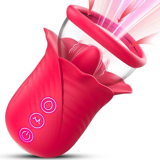 Rose Sex Toy Adult Toys - Womens Sex Toys Sucking Vibrator