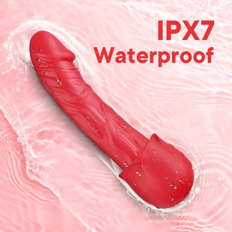 Rose Shape Dildo