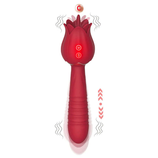 Rose Tongue Licking Wand