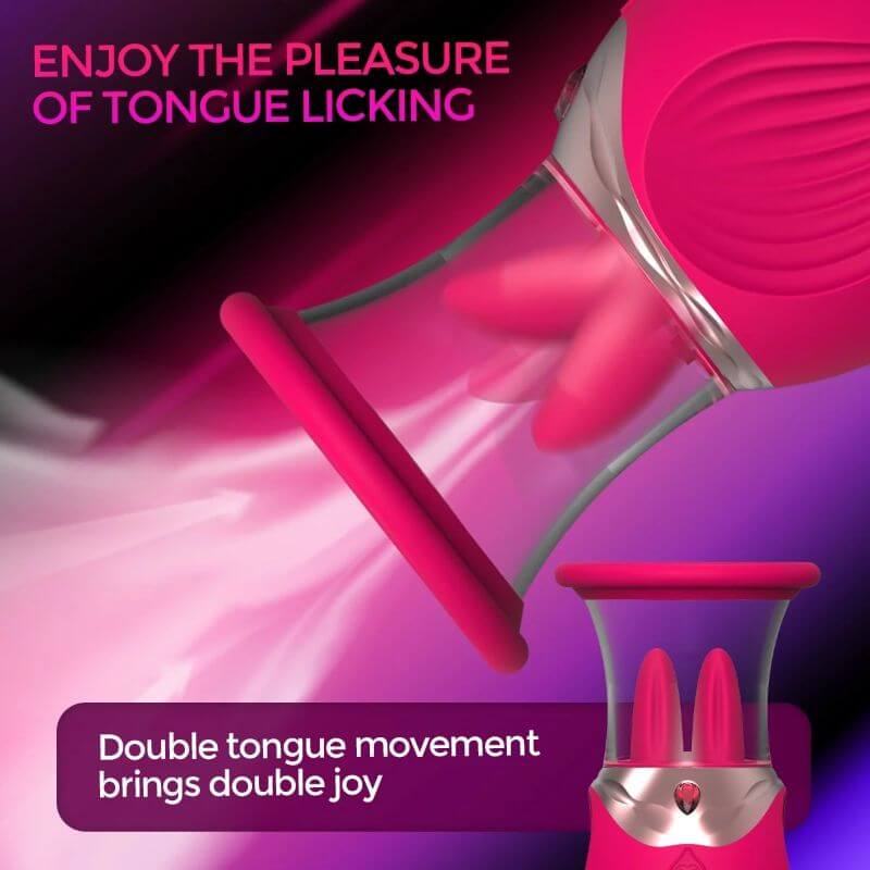 Rose Toy with Suction