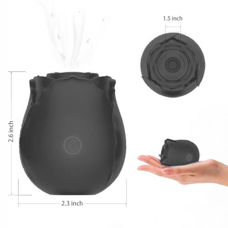 black rose toy size