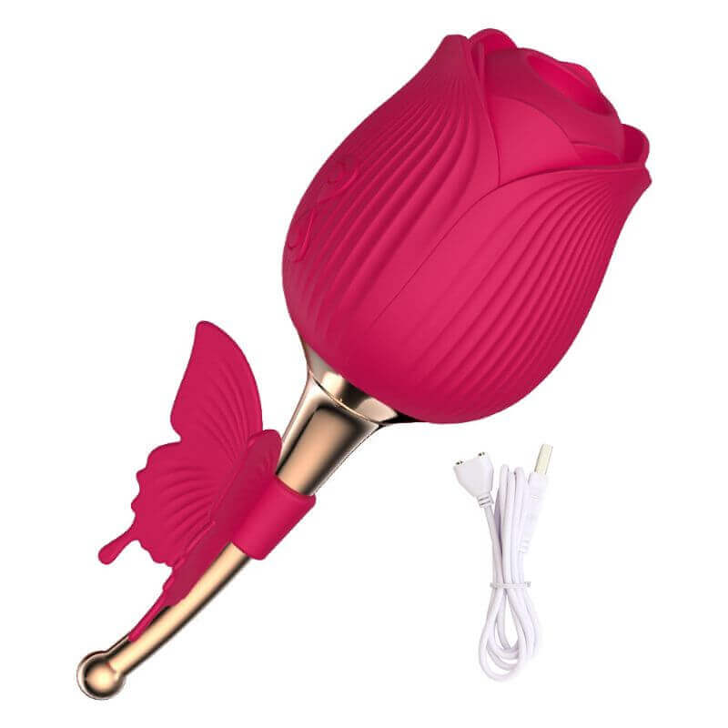 Butterfly Rose Toy Vibrator