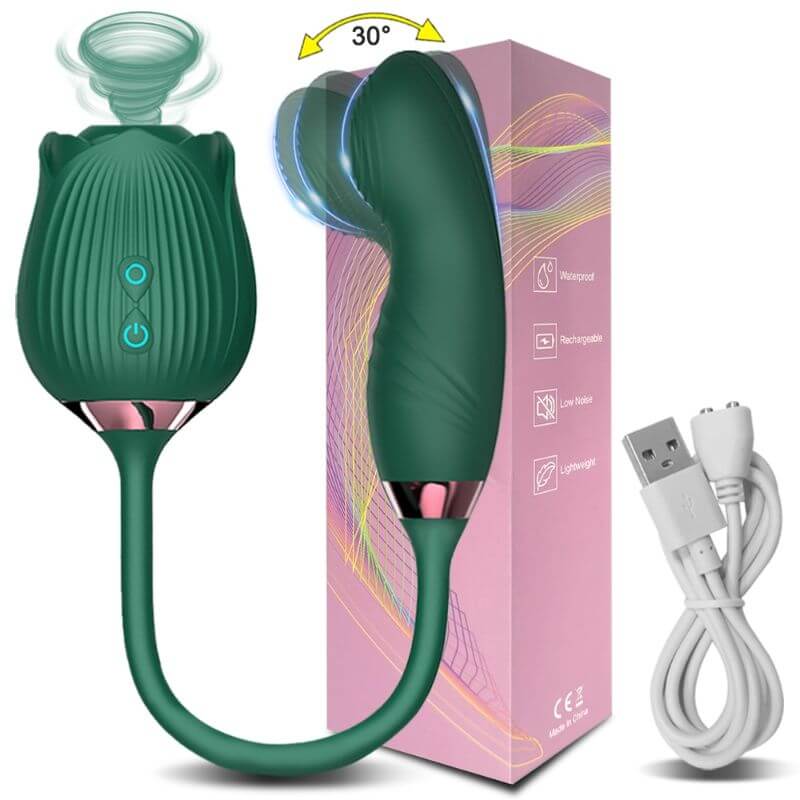 rose toy with dildo