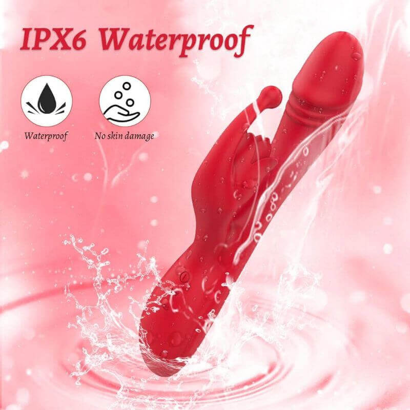 3-in-1 Rose Dildo
