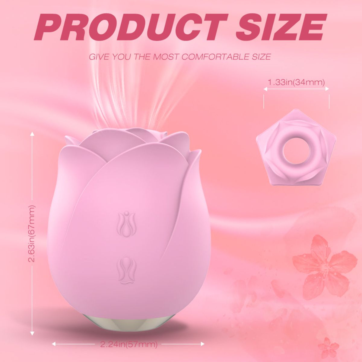 Rose Sex Toy Vibrator - 9 Powerful Modes