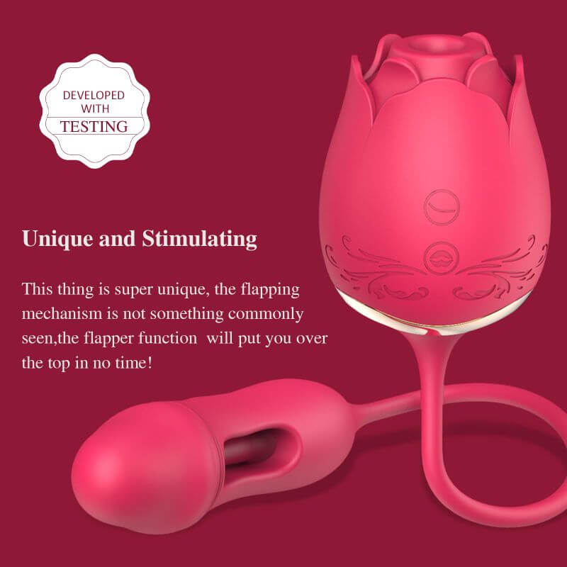 3-in-1 Rose Toy Vibrator