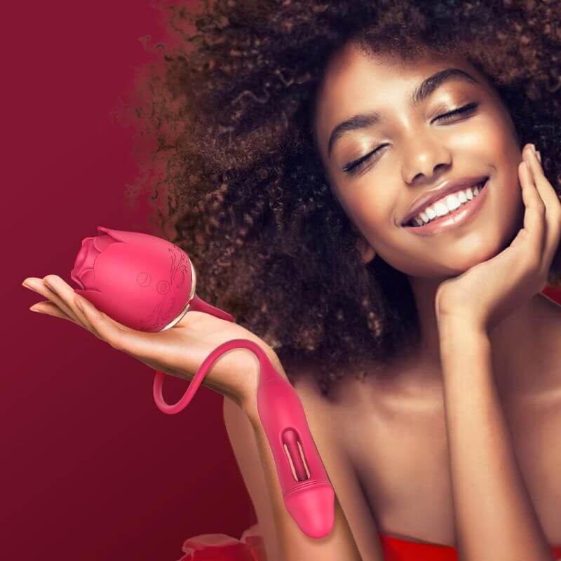 3-in-1 Rose Toy Vibrator
