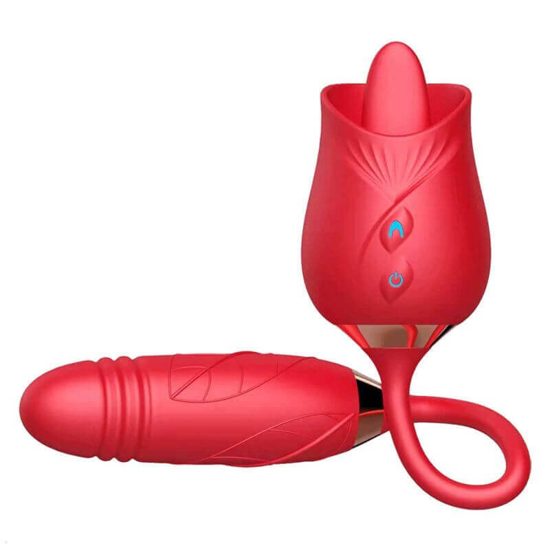 Red Rose Toy with Dildo