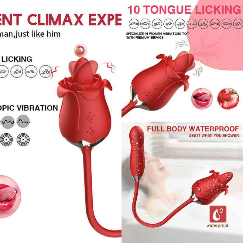 Rose Toy With Dildo Vibrator