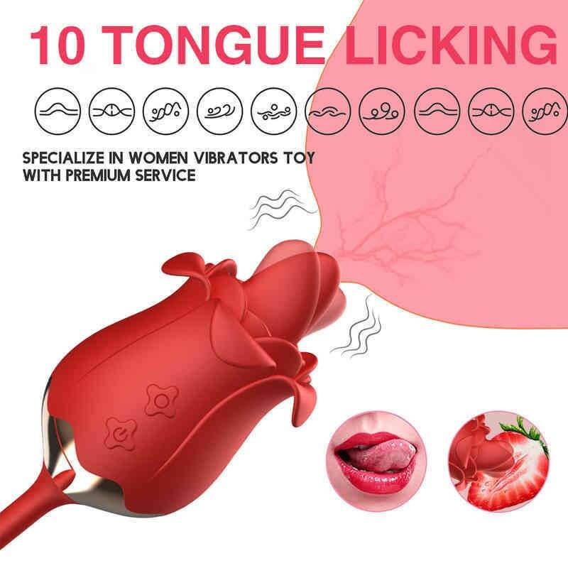 Rose Toy With Dildo Vibrator