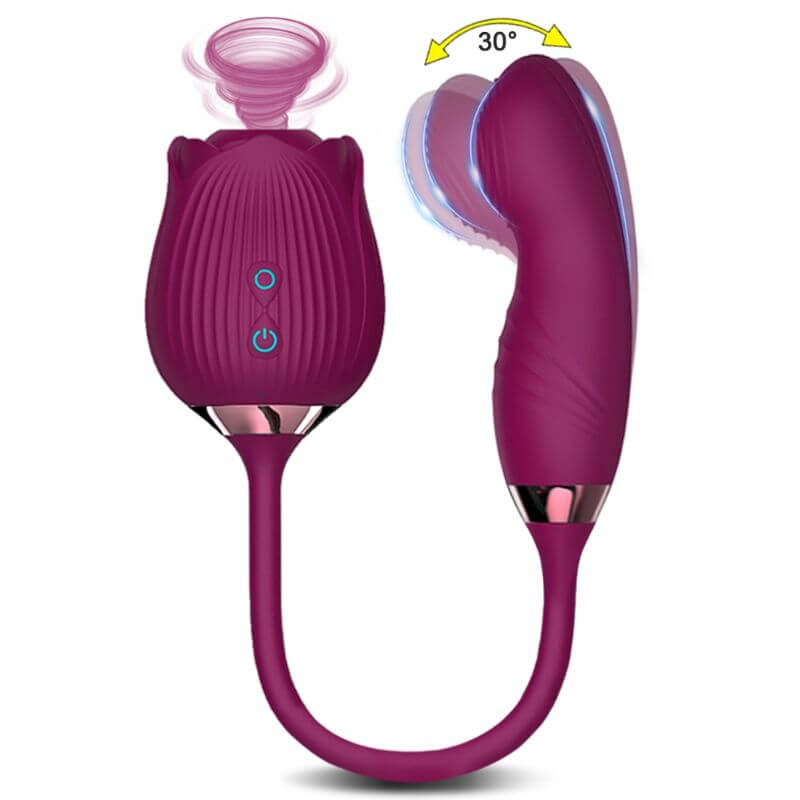 rose toy with dildo