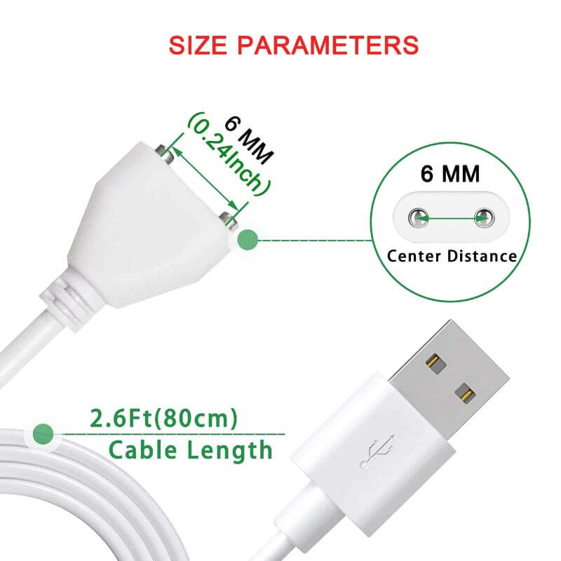 2.6Ft (80cm) Cable Length